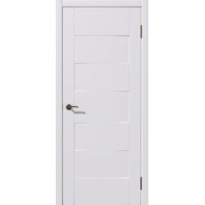 Дверь межкомнатная Дубрава Сибирь Флор ПИОН белая, глухое полотно